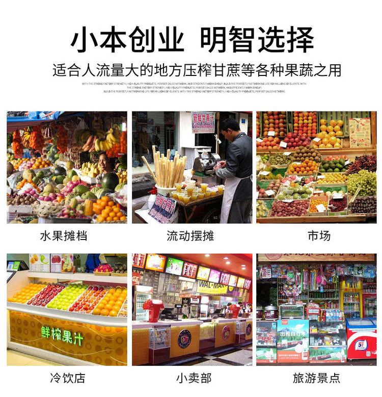 大型甘蔗榨汁机